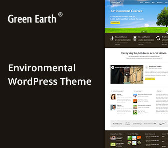 green earth wordpress theme