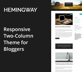 hemingway wordpress theme