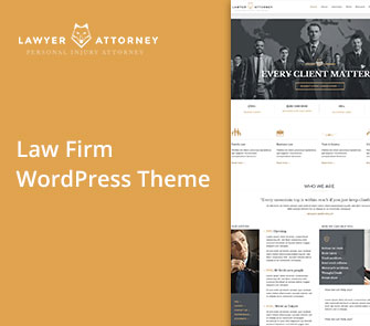 lawyer and attorney wordpress theme