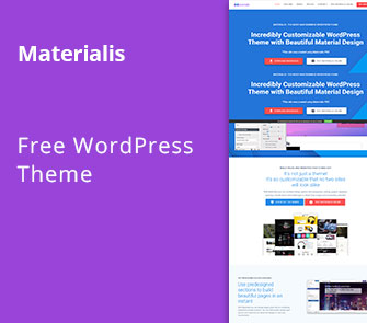 materialis wordpress theme