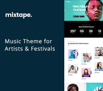mixtape wordpress theme