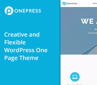 onepress wordpress theme