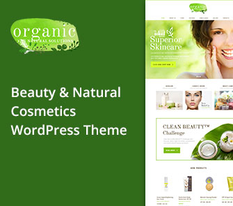 organic beauty wordpress theme