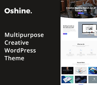 oshine wordpress theme