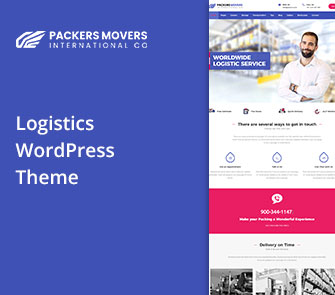 packers movers wordpress theme