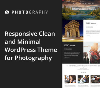 photography wordpress theme