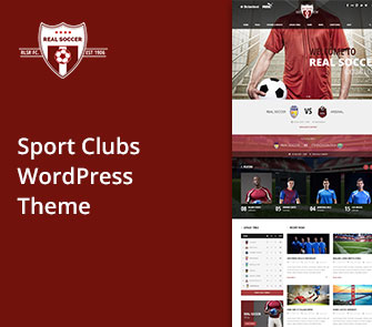 real soccer wordpress theme