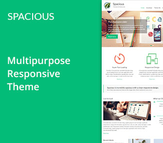 spacious wordpress theme
