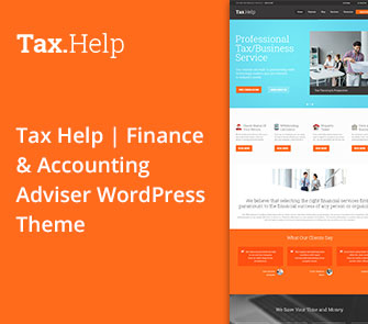 tax help wordpress theme