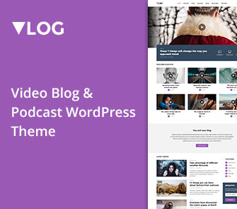 vlog wordpress theme