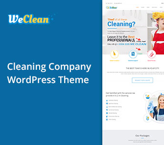 we clean wordpress theme