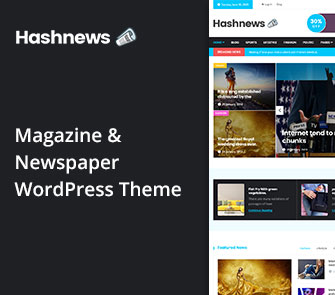 hashnews wordpress theme