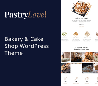 pastry love wordpress theme