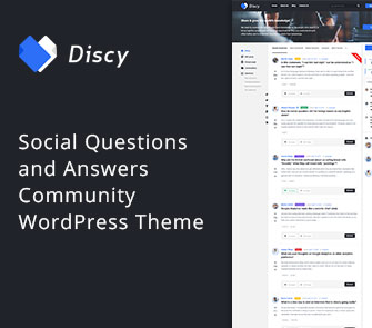 Discy Best Community WordPress Theme