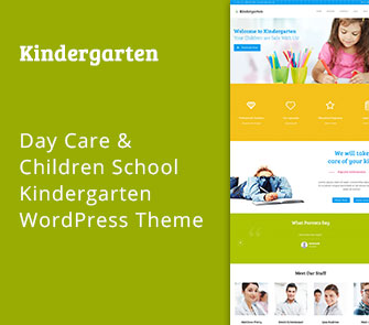 Kindergarten WordPress theme