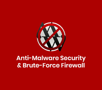 anti malware security and brute force firewall WordPress plugin