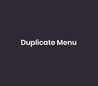 duplicate menu wordpress plugin