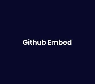 github embed wordpress plugin