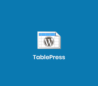 tablepress wordpress plugin