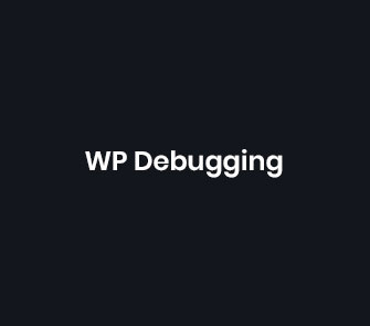 wp debugging wordpress plugin