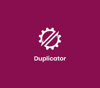 duplicator WordPress plugin