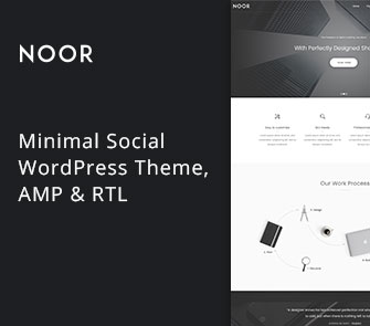 Noor Social WordPress Theme
