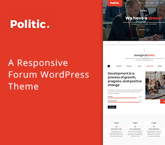 Politic WordPress Theme