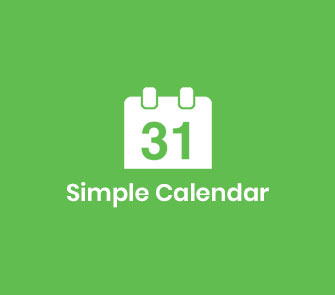 simple calendar plugin for WordPress sites