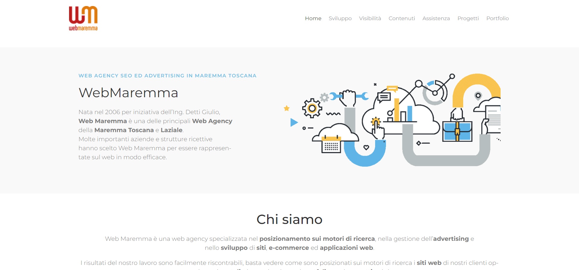 web maremma homepage