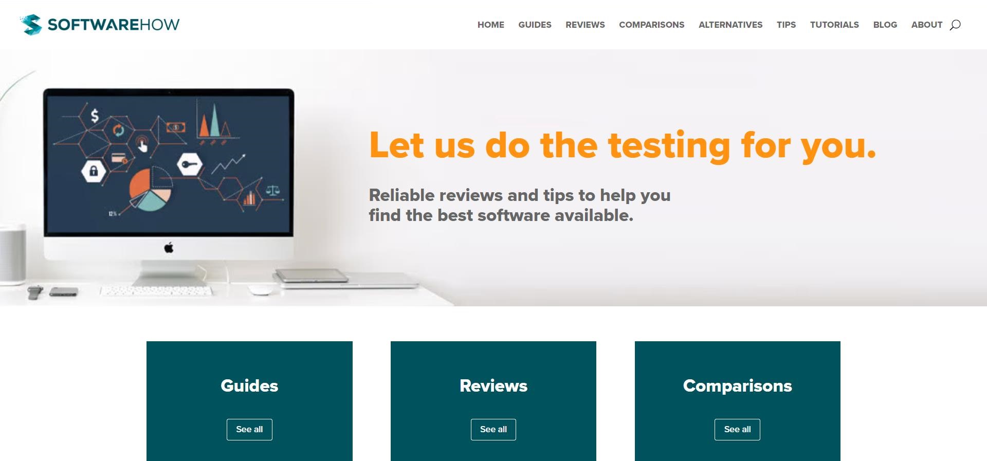 softwarehow homepage