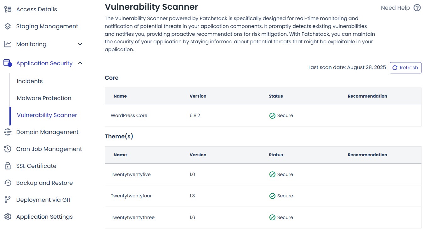 cloudways vulnerability scanner