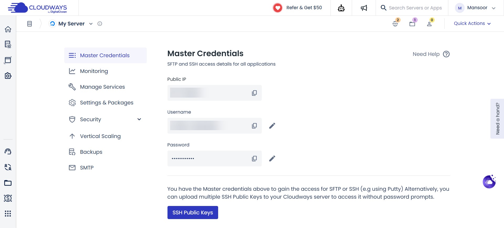 cloudways server management