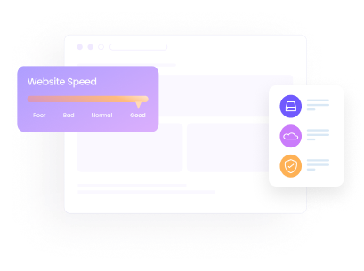 Blazing Fast Speeds & Security