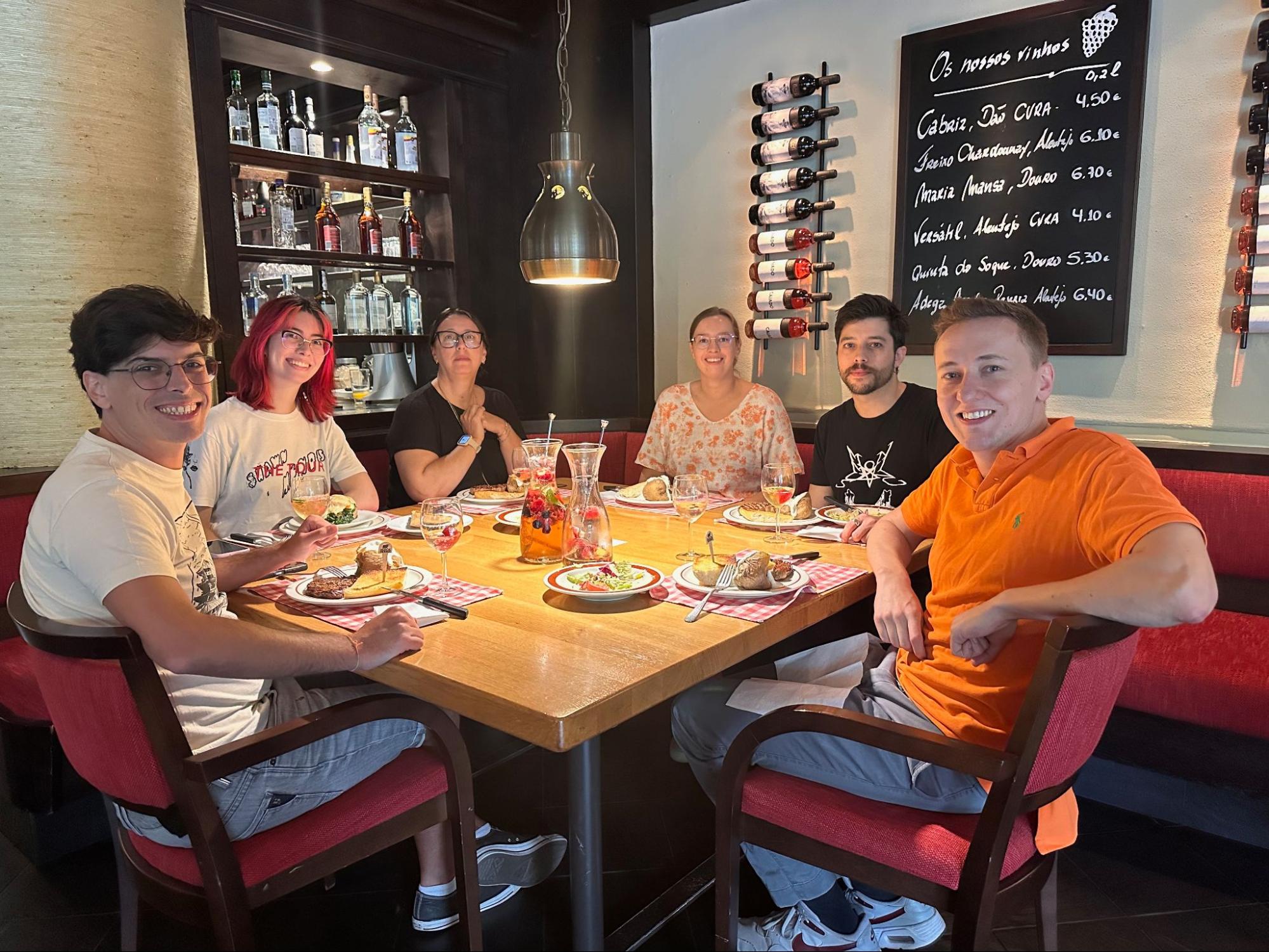 clovio team dinner