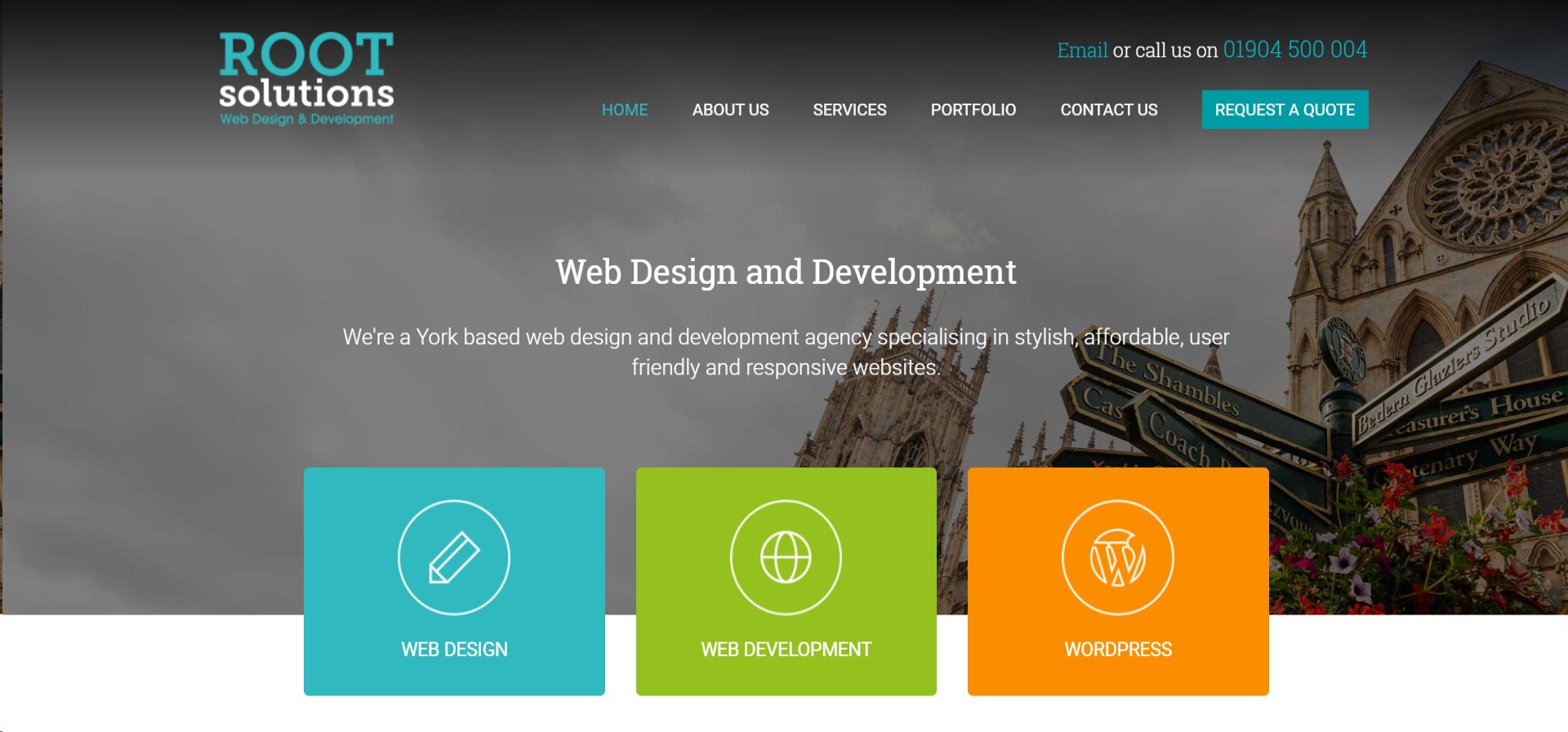 root solutions homepage