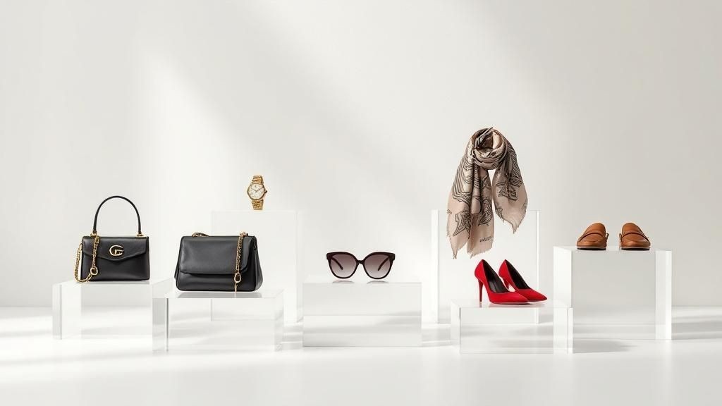 thefeinheit luxury accessories display