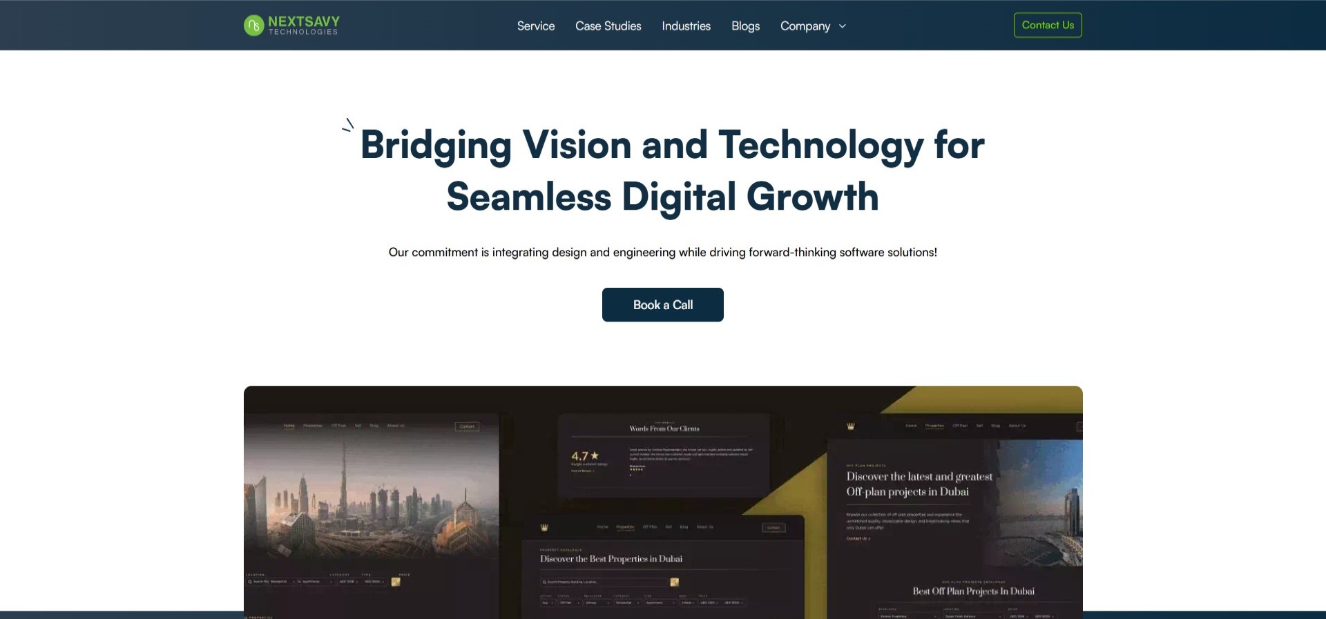 nextsavy technologies homepage