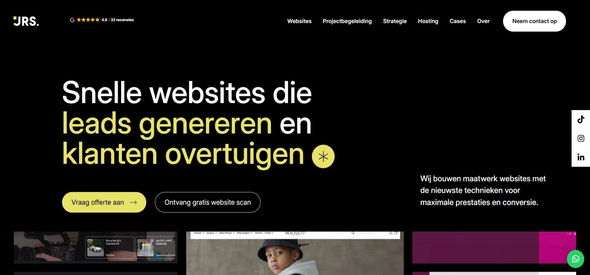 jrs webdesign homepage