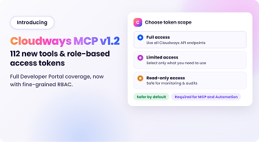New MCP Tools, Role-based Access Tokens, and API Coverage