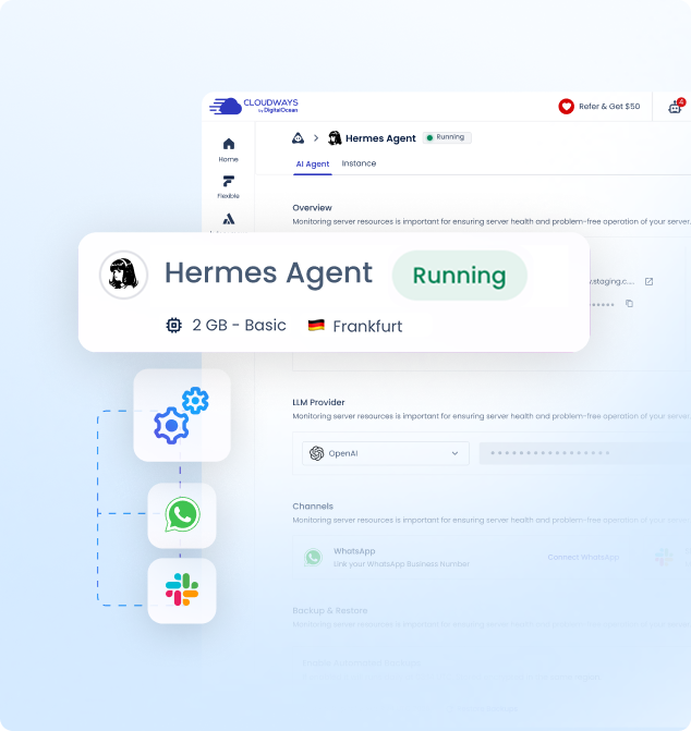 hermes agent deployment preview