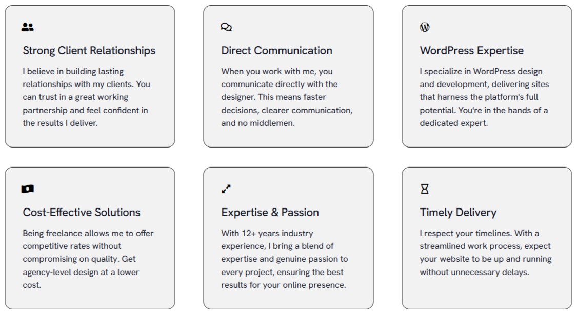 rb website design services